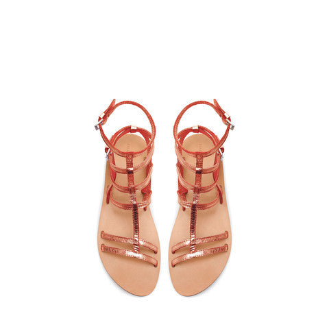 Sandali colore bronze